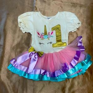 Baby’s 1st birthday tutu dress